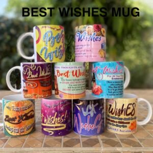 Ceramic Best Wishes Quatation Mug