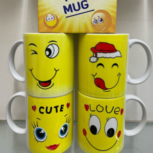 Ceramic Smiley Quatation Mug