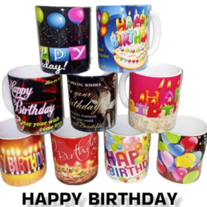 Ceramic Happy Birthday Quatation Mug