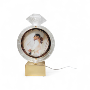 8297 Revolving LED Photo Frame