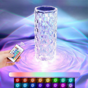 Rose Table USB Charging LED Touch Lamp