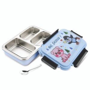 Supreme Three Compartment Insulated Lunch Box (Senso)