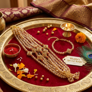 Bhabhi's Lumba Rakhi Bracelet